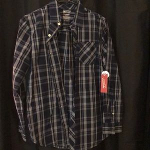 Arizona Boys Husky L 14/16 Blue/ Gray